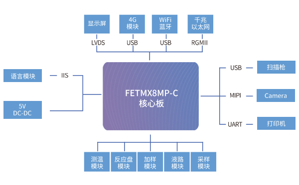 iMX8MP核心板在化學(xué)發(fā)光免疫分析儀解決方案中應(yīng)用